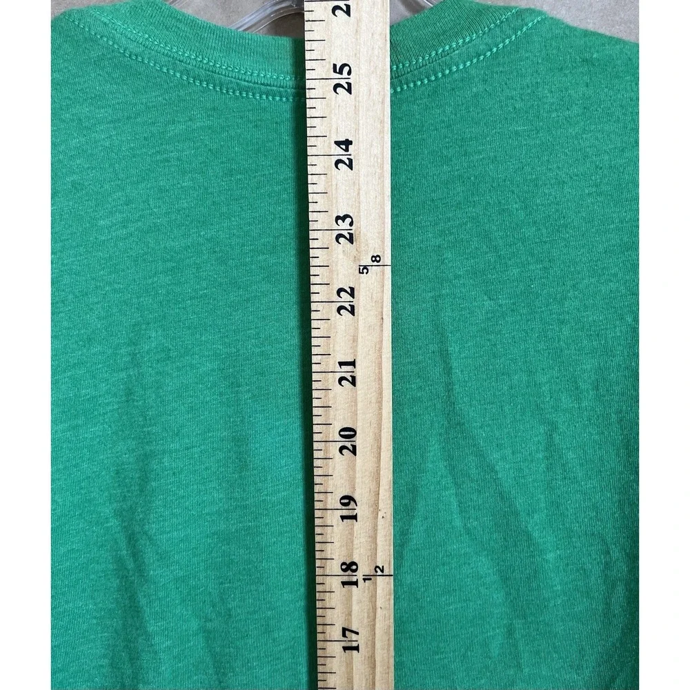 Vintage Bob Ross T Shirt Adult Small Green Dab All Day Graphic Artist Tee USA